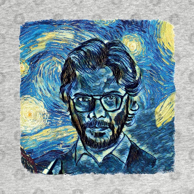 The professor Van Gogh Style by todos